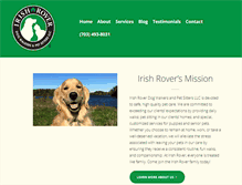 Tablet Screenshot of irishroverllc.com